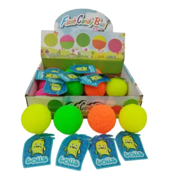 PELOTA TEXTURA NEON LUZ GRANDE