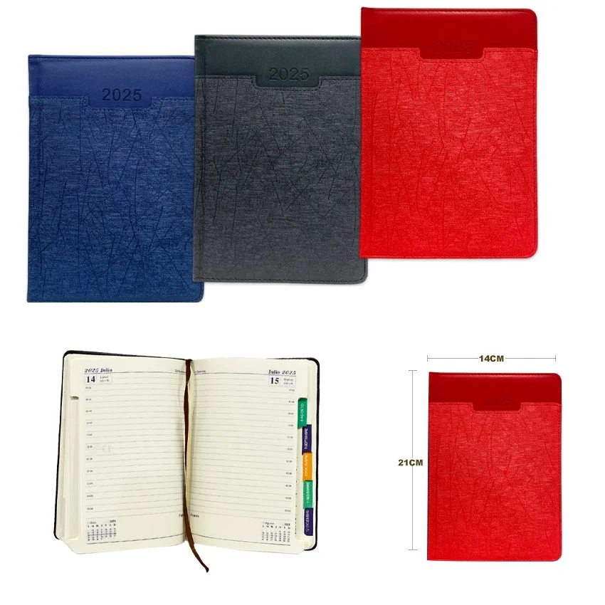 AGENDA CLASICA COLORES 2025