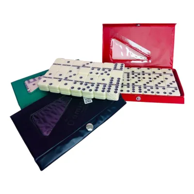 ESTUCHE PLASTICO DOMINO FICHA MEDIANA