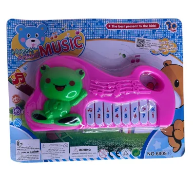 CARTON PIANO OSO CON BATERIA PEQUEÑO