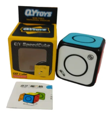 CAJA CUBO RUBIK 02 CUBE NEON QYTOYS PEQUEÑO