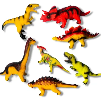 DINOSAURIO DE PLASTICO CON SONIDO