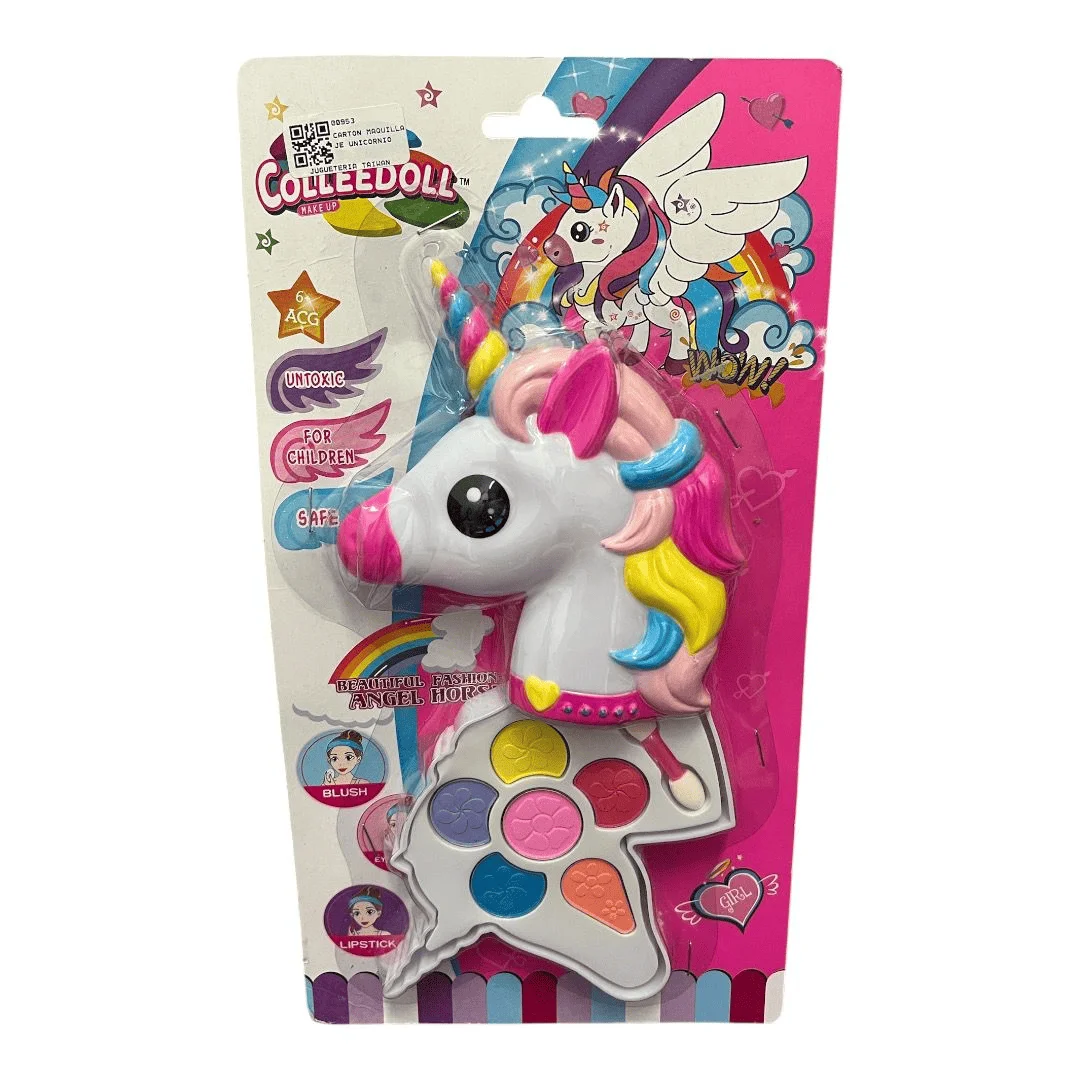 CARTON MAQUILLAJE UNICORNIO
