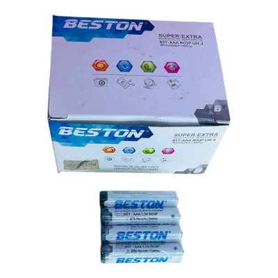 BLISTER BATERIA BESTON AAA X4