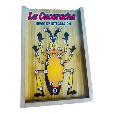 CAJA JUEGO DE MESA LA CUCARACHA ECONOMICA