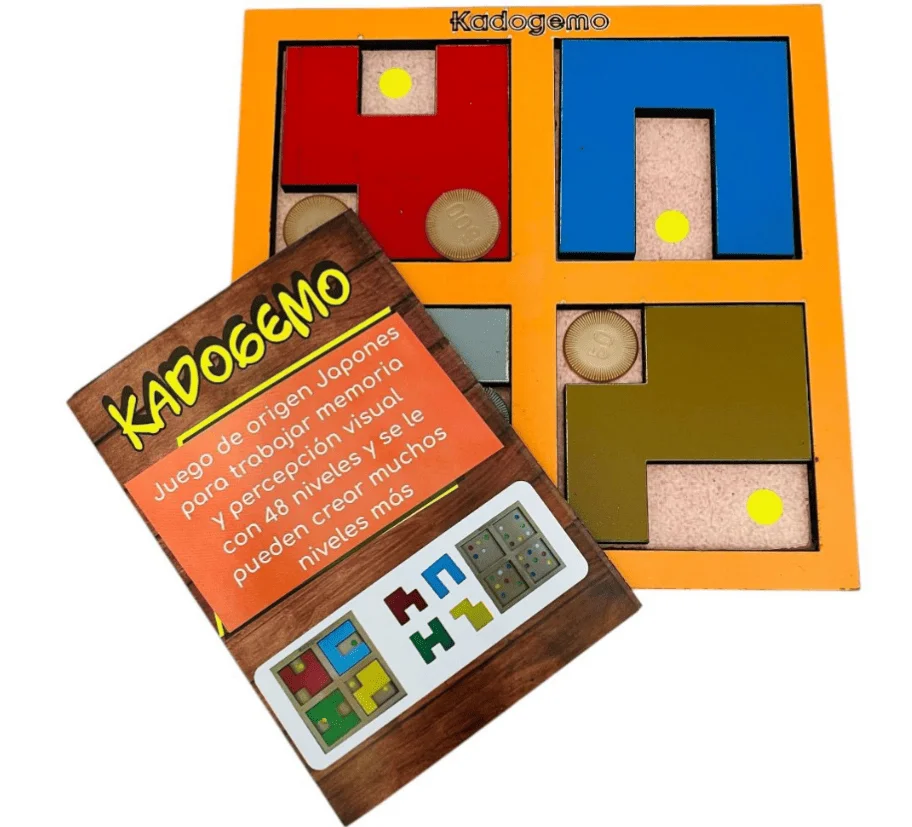 KADOGEMO GRANDE MADERA 20CM*20CM