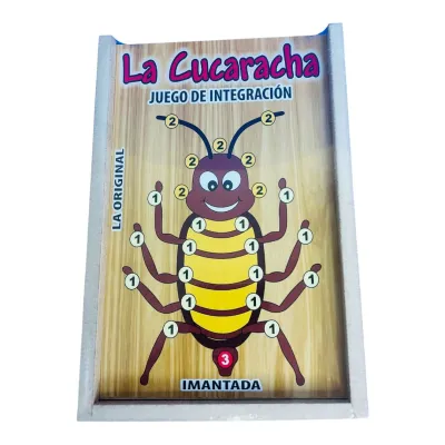 CAJA JUEGO DE MESA LA CUCARACHA IMANTADA