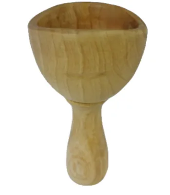 COPA GRANDE CON RODILLO EN MADERA