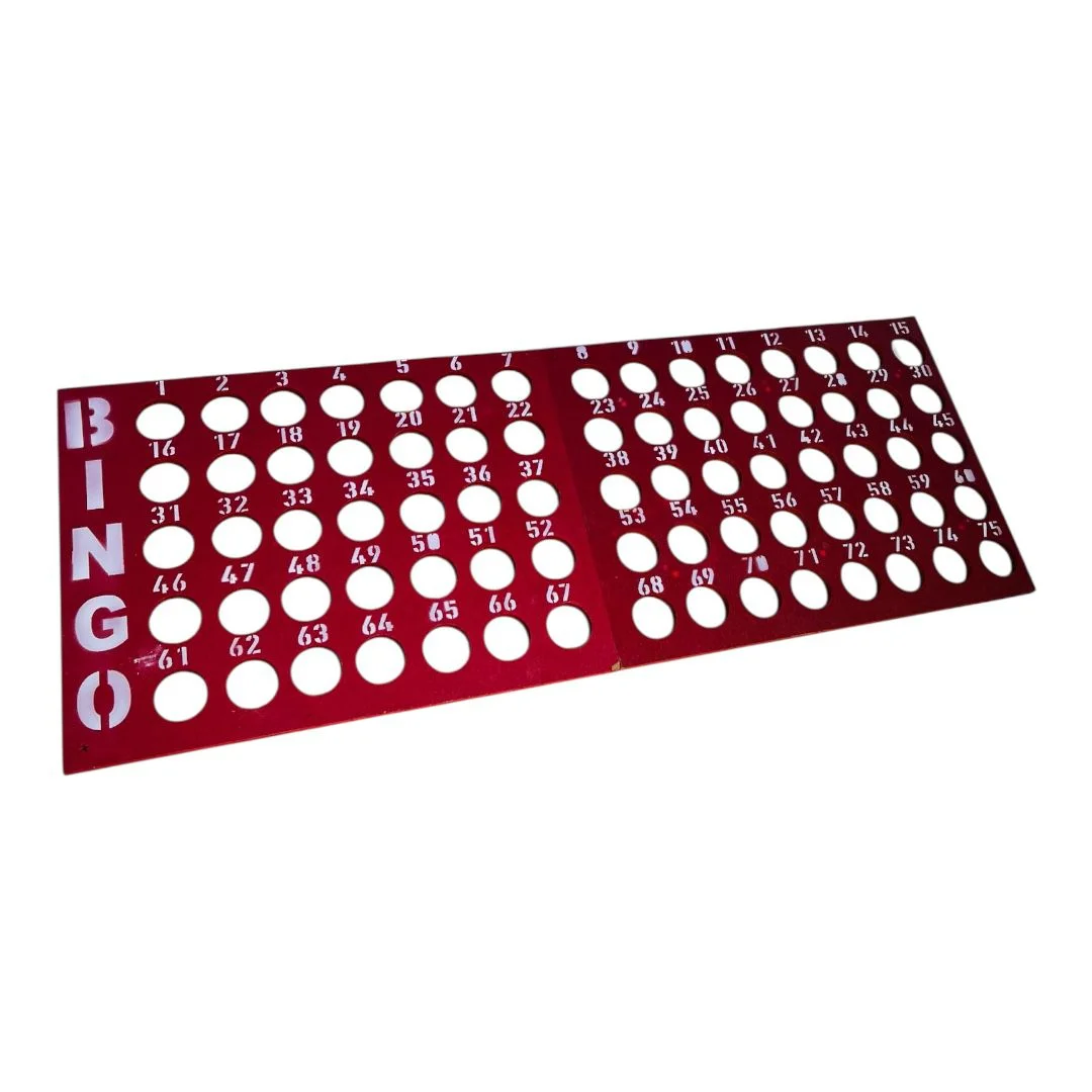 TABLA CONTROL BINGO PLEGABLE 68CMX26CM