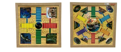PARQUES PEQUEÑO IMANADO 4-6 JUGADORES 38CM X 38CM MDF