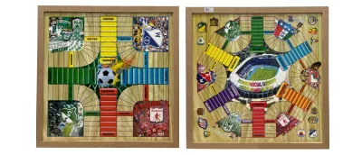 PARQUES GRANDE SENCILLO 4-6 JUGADORES 51CMX51CM PINO