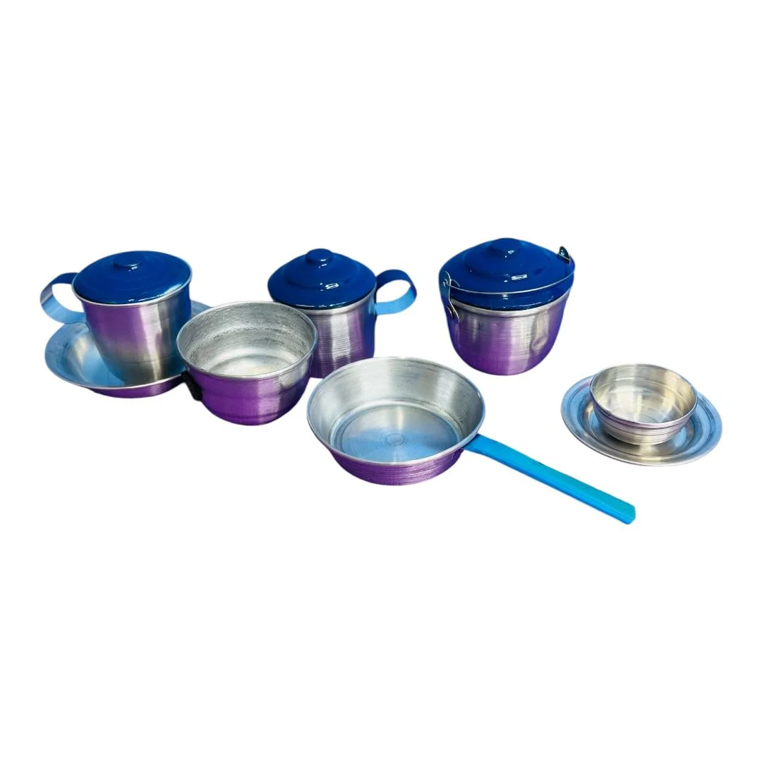 BOLSA OLLAS EN ALUMINIO CON LICUADORA COCINA