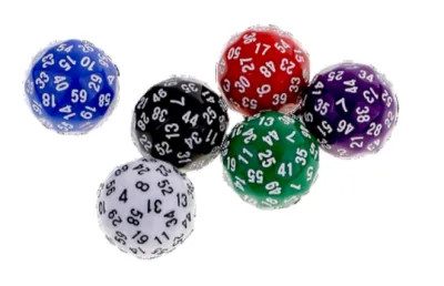 DADO COLORES 60 CARAS