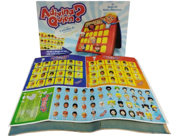 CAJA JUEGO DE MESA ADIVINA QUIEN