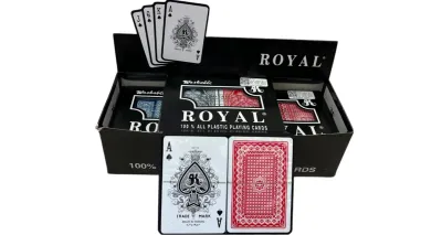 CAJA JUEGO DE MESA POKER ORIGINAL LETRA PEQUEÑA PLASTICO