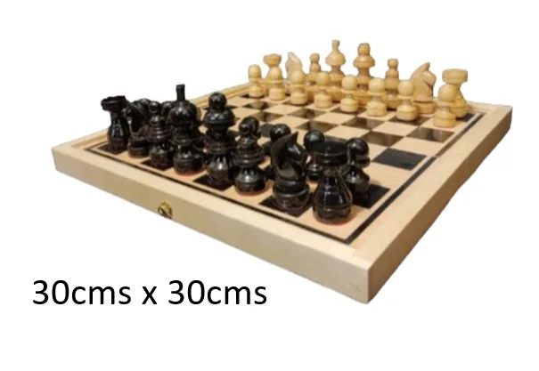 AJEDREZ MADERA NO. 3 30CMX30CM