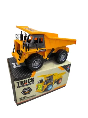 CAJA JUGUETE VOLQUETA CON LUZ Y SONIDO TRUCK ENGINEERING SERIES
