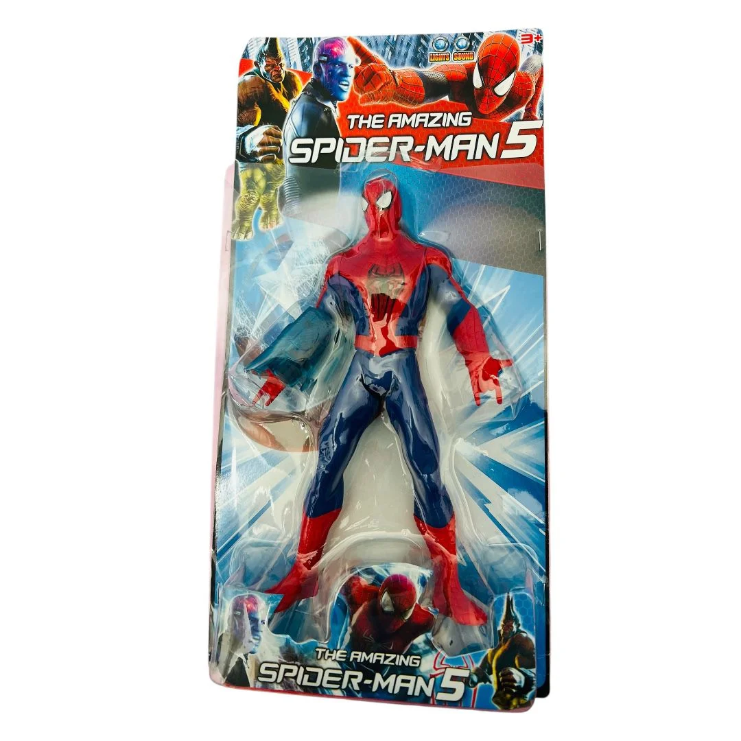 CARTON HOMBRE ARAÑA CON LUCES Y SONIDO GRANDE