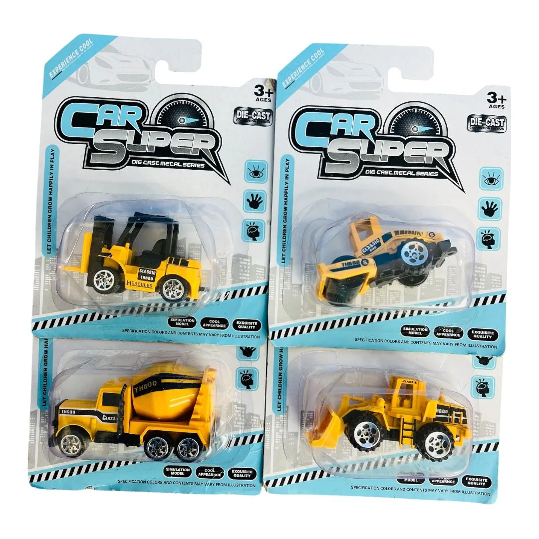 CARTON CONSTRUCCION CARSUPER 4 MODELOS