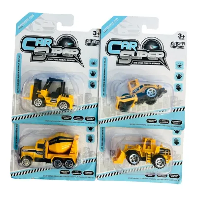 CARTON CONSTRUCCION CARSUPER 4 MODELOS