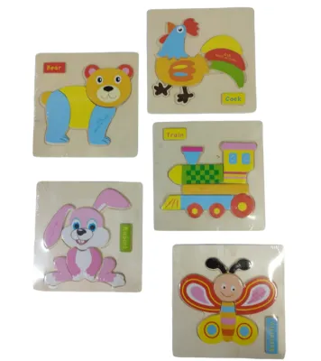 TABLA JUEGO DIDACTICO ROMPECABEZAS 7 PIEZAS