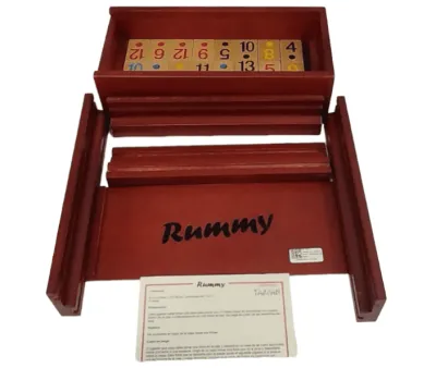 RUMMY PEQUEÑO MADERA MDF X4