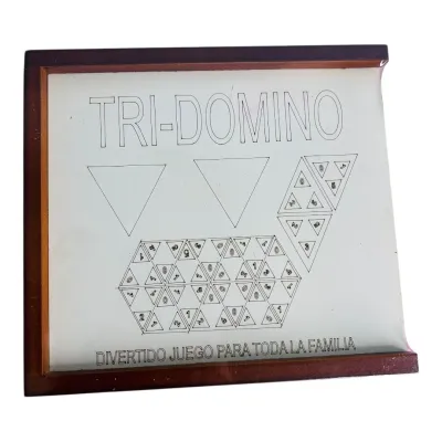 TRIDOMINO CAJA CUADRADA MADERA MDF