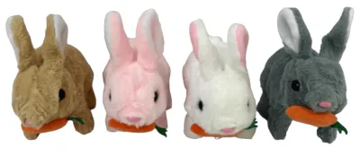 CONEJO PELUCHE CON ZANAHORIA