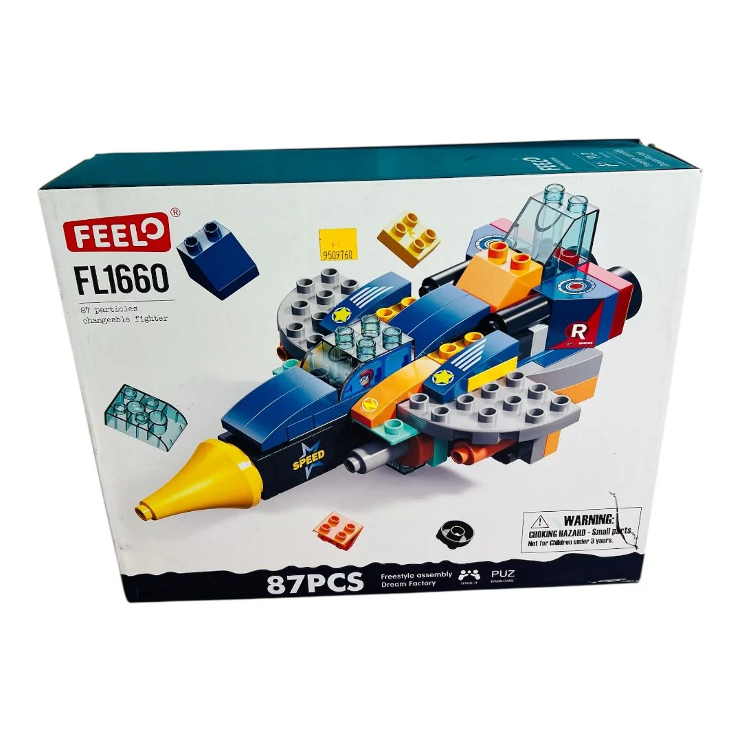 CAJA ARMABLE FEELO 87 PIEZAS