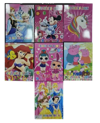 LIBRO PARA COLOREAR CON STIKERS