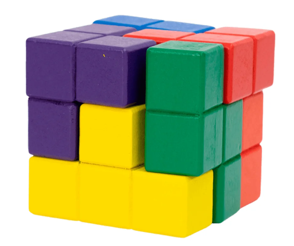 CUBO RUBIK SOMA MADERA