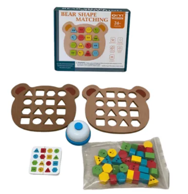 CAJA JUEGO DE GESTOS DIDACTICO OSO