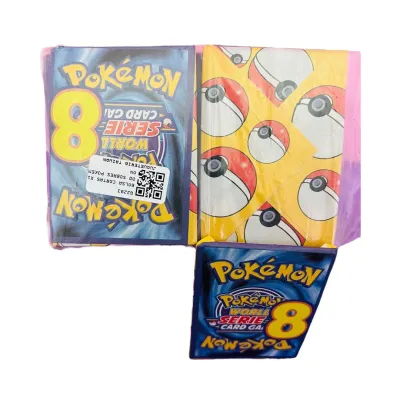 BOLSA CARTAS X100 SOBRES POKEMON SERIE8