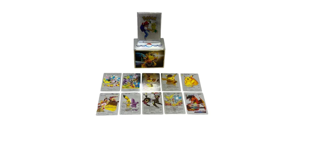 SOBRE CARTA POKEMON X10 4 COLORES