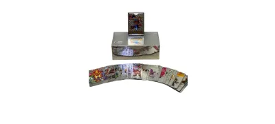 CAJA CARTAS BRILLANTES POKEMON X55 4 COLORES