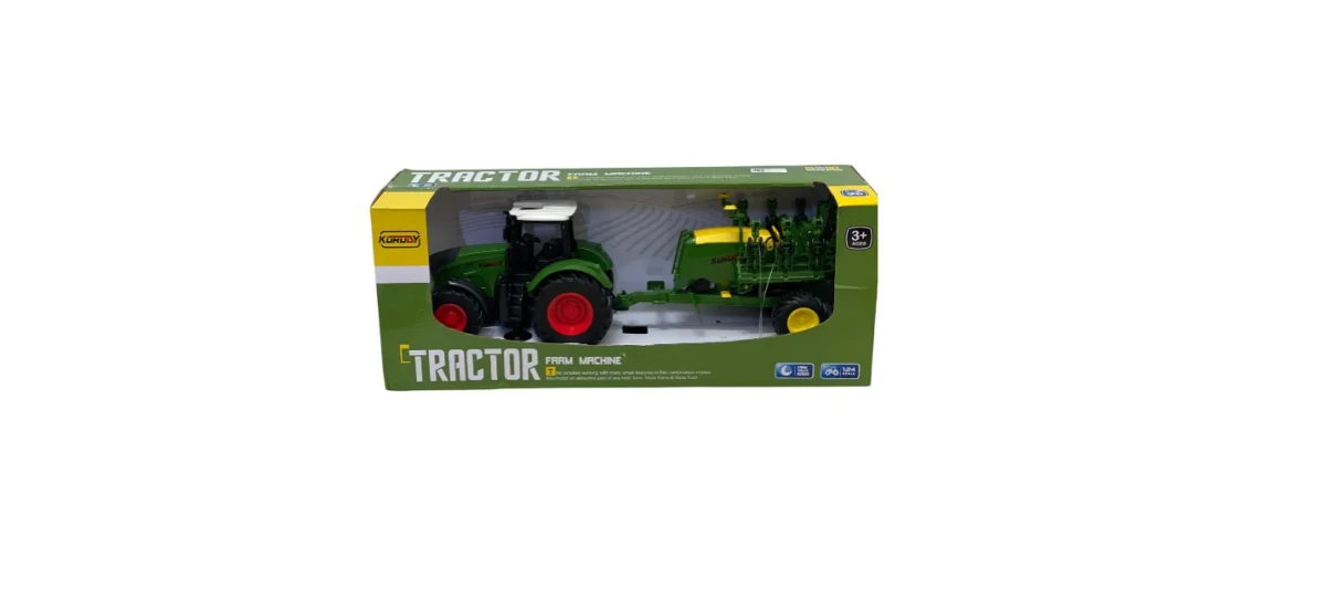 TRACTOR JUGUETE CAJA