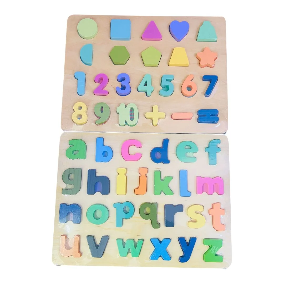 TABLA ENCAJABLE ABECEDARIO, NUMEROS O FIGURAS