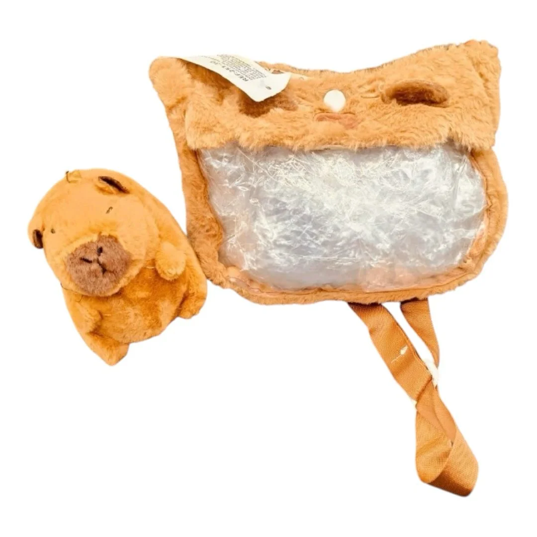 BOLSO CAPIBARA CON LLAVERO