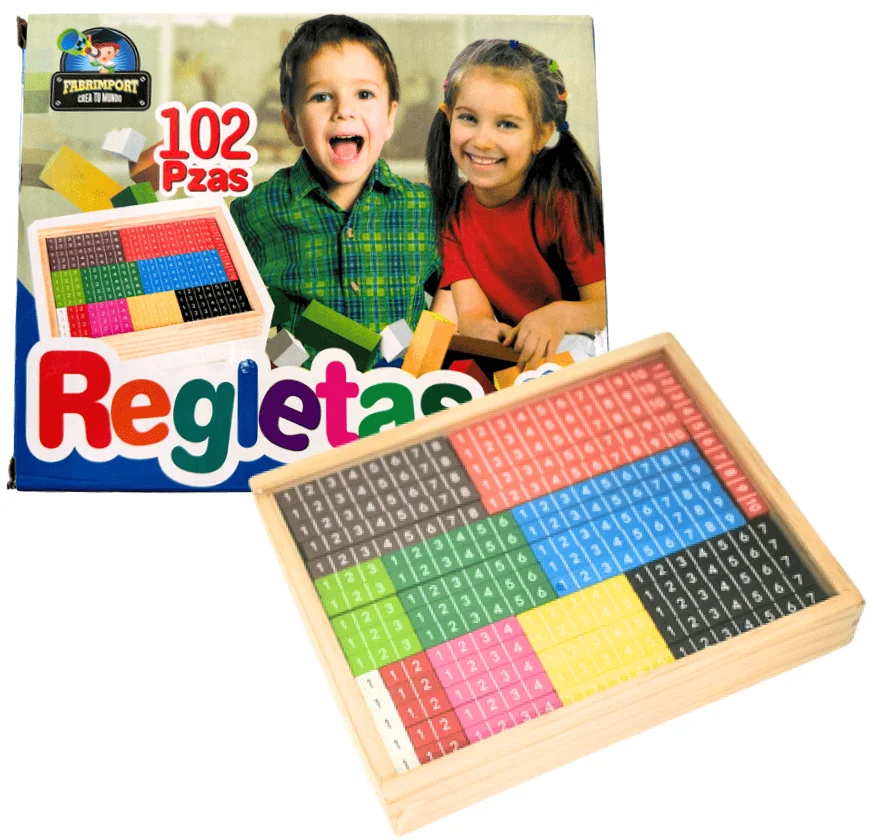 REGLETA MADERA CAJA