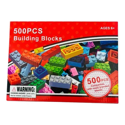 CAJA BLOQUES X500 PIEZAS