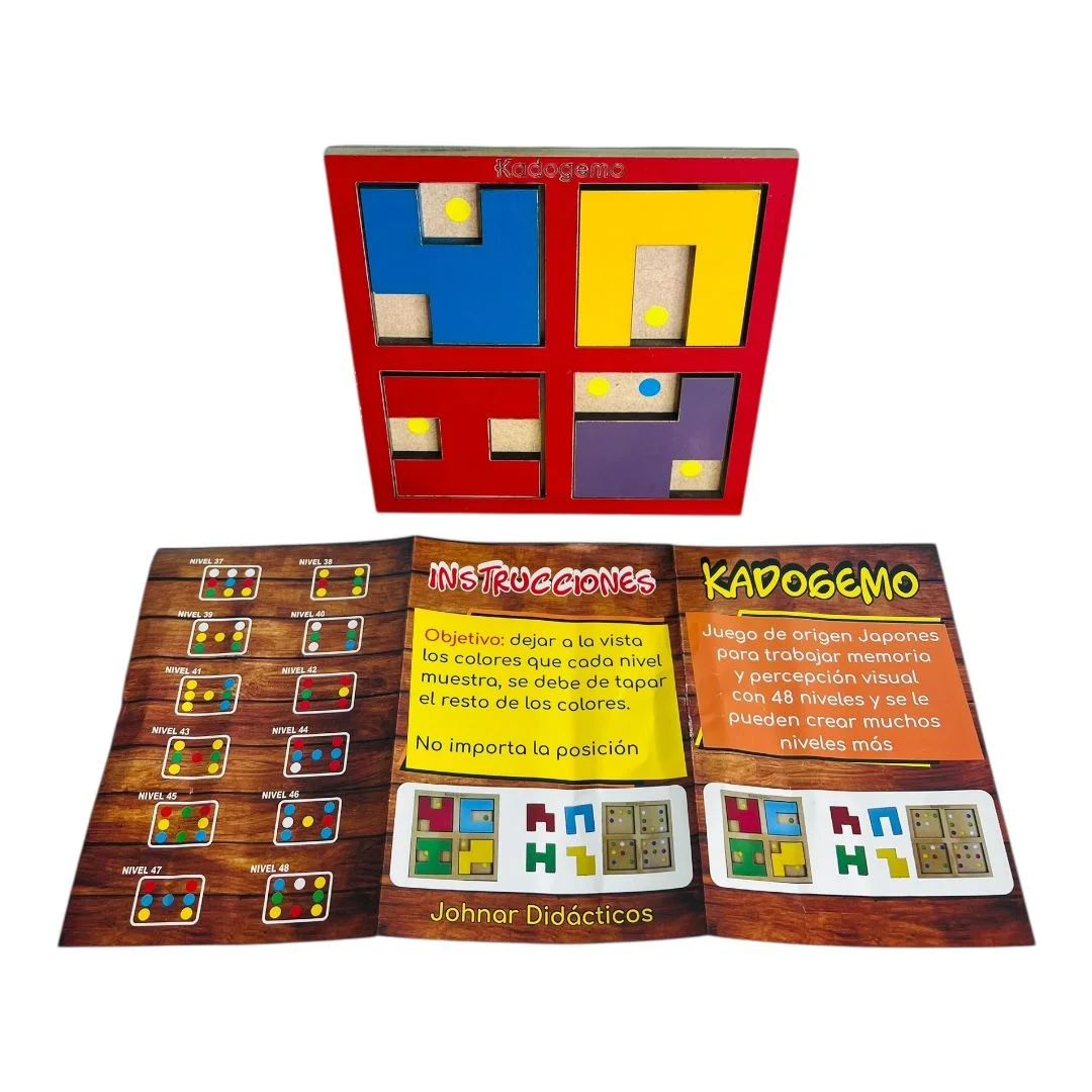 KADOGEMO PEQUEÑO MADERA 16CM*16CM