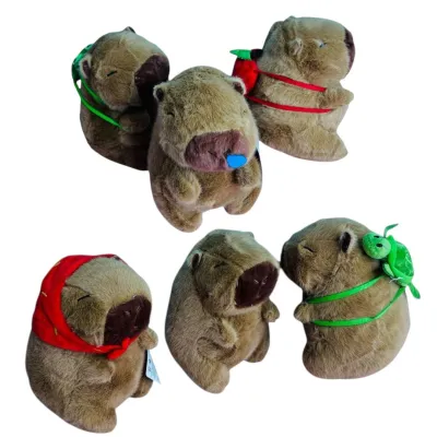 PELUCHE CAPIBARA 6 MOTIVOS