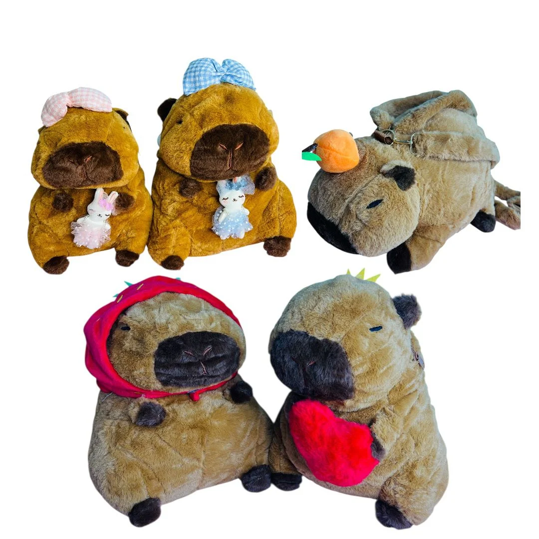 BOLSO CAPIBARA 5 MOTIVOS 2 EN 1