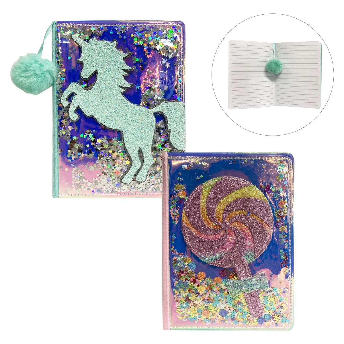 AGENDA ESTAMPADA COLORES LINEA