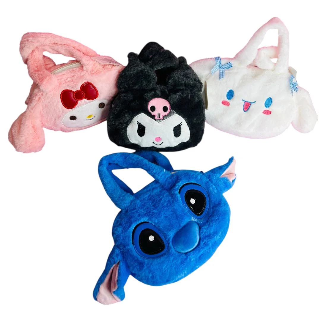 BOLSO HELLO KITY KUROMI O STITCH