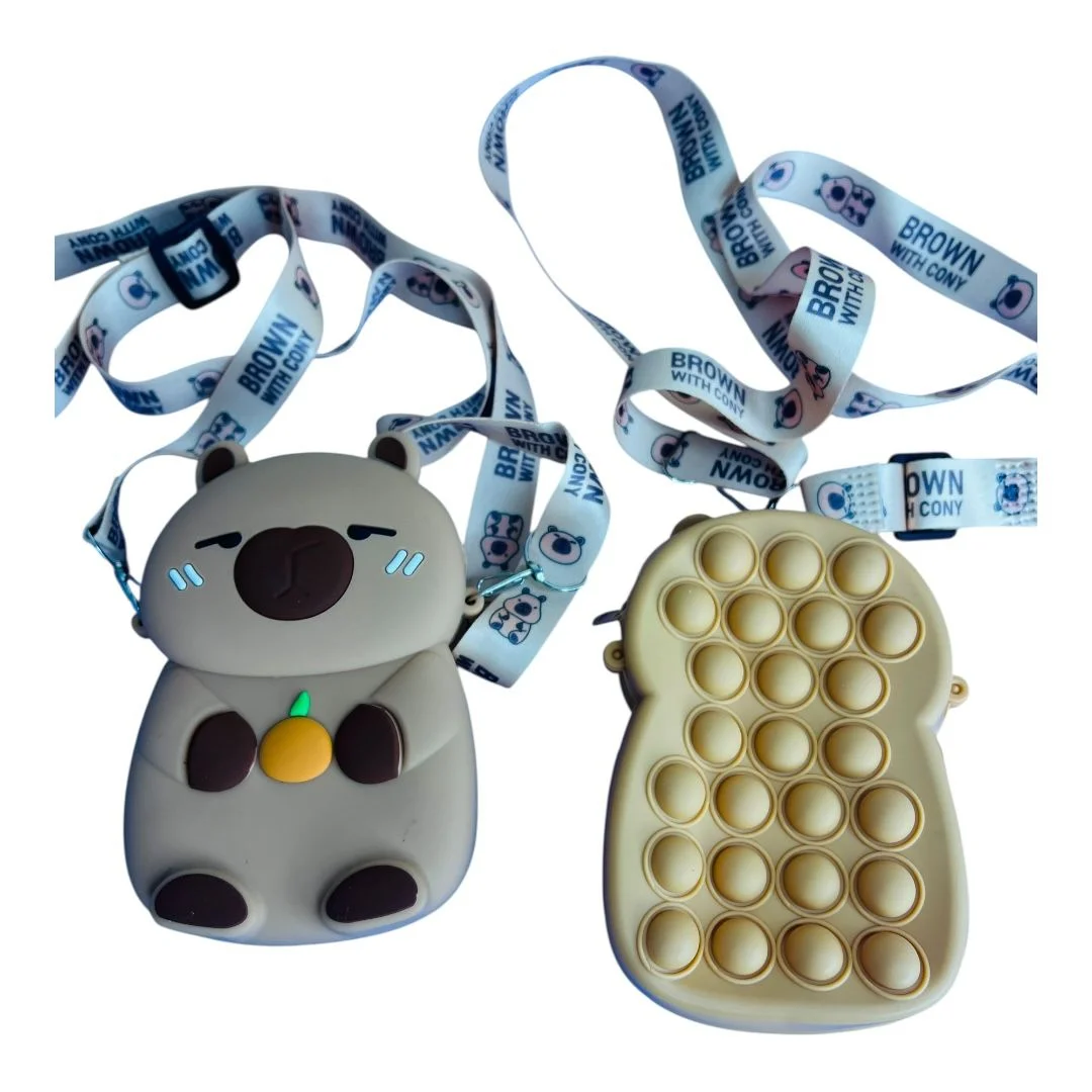 BOLSO POP IT CAPIBARA