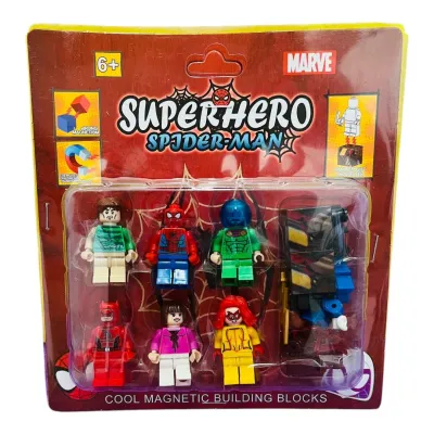 ARMABLE SUPERHERO EN BLISTER X 6
