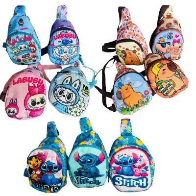 BOLSO MANOLIBRES CAPIBARA BUBU Y STICH