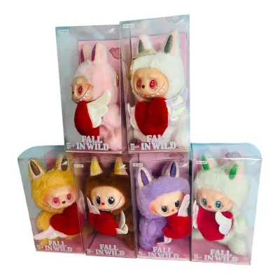 LABUBU PELUCHE CORAZON ALITAS BLISTER 2 MOTIVOS