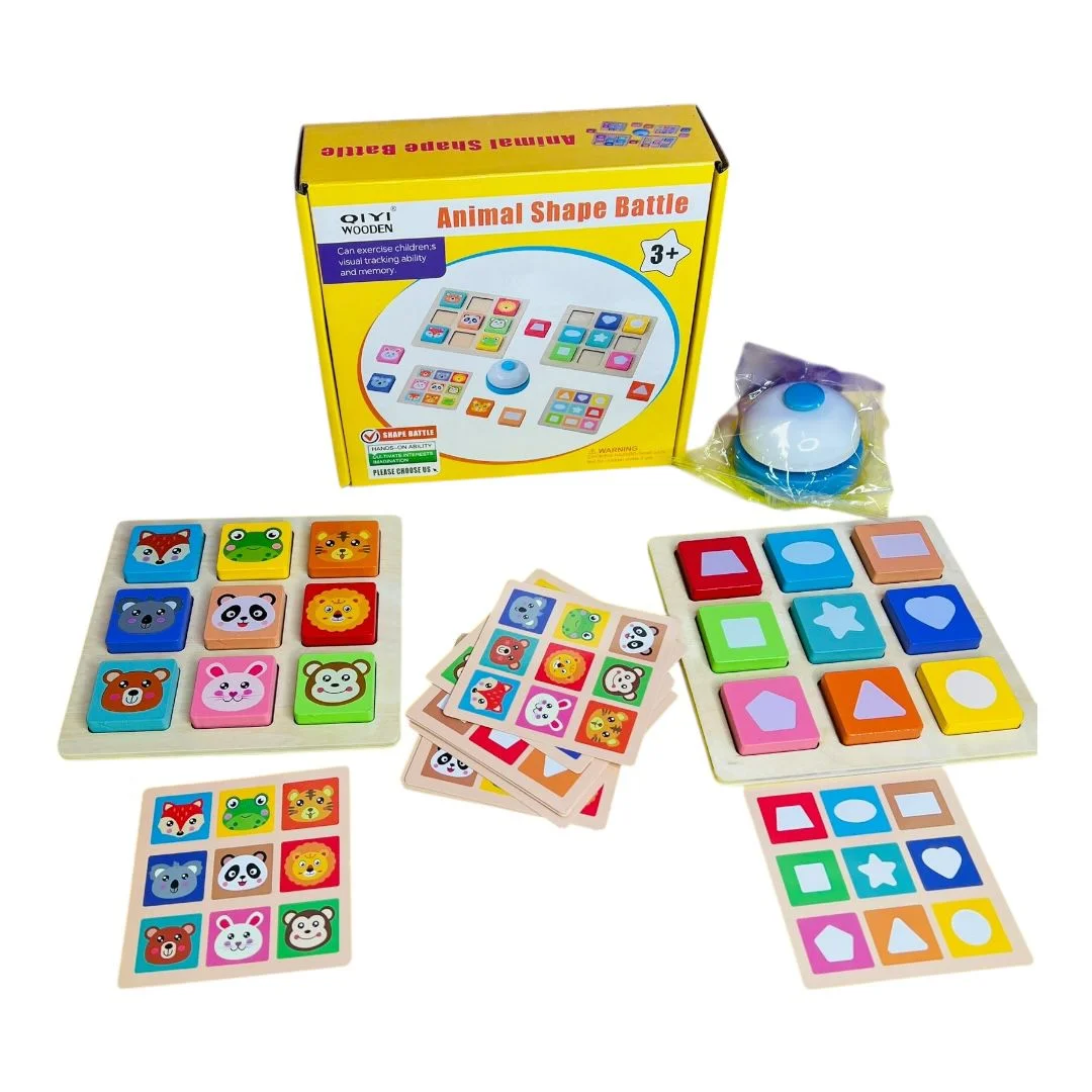 JUEGO FORMAS Y ANIMALES SHAPE BATTLE CON TIMBRE
